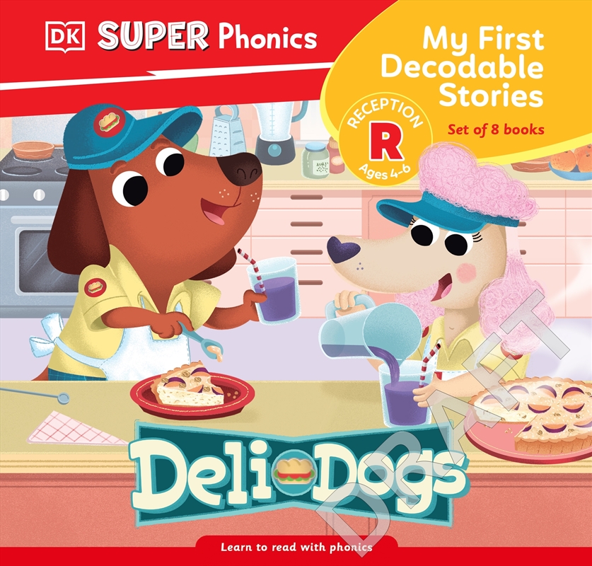 DK Super Phonics My First Decodable Stories Deli Dogs/Product Detail/Early Childhood Fiction Books