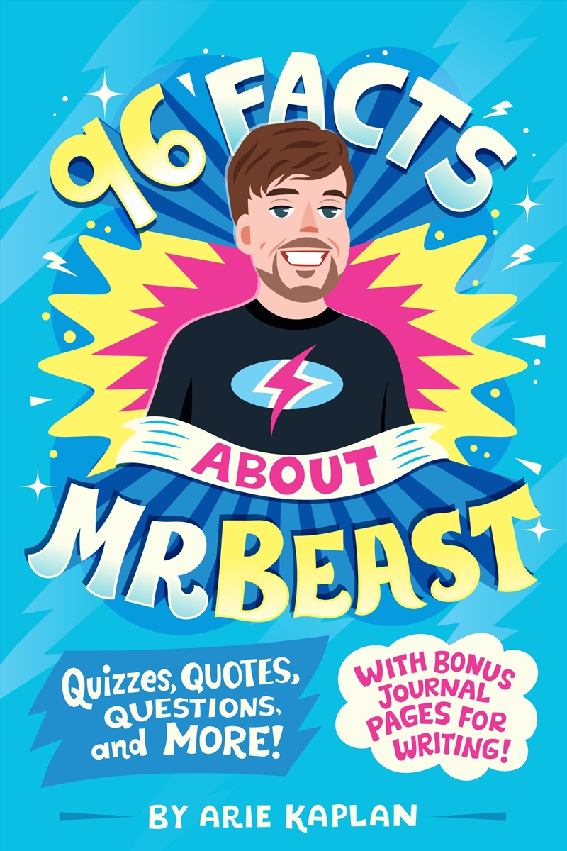 96 Facts About MrBeast: Quizzes, Quotes, Questions, and More! With Bonus Journal Pages for Writing!/Product Detail/Childrens