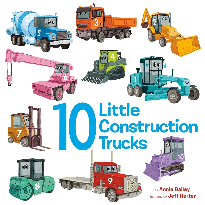 10 Little Construction Trucks/Product Detail/Childrens