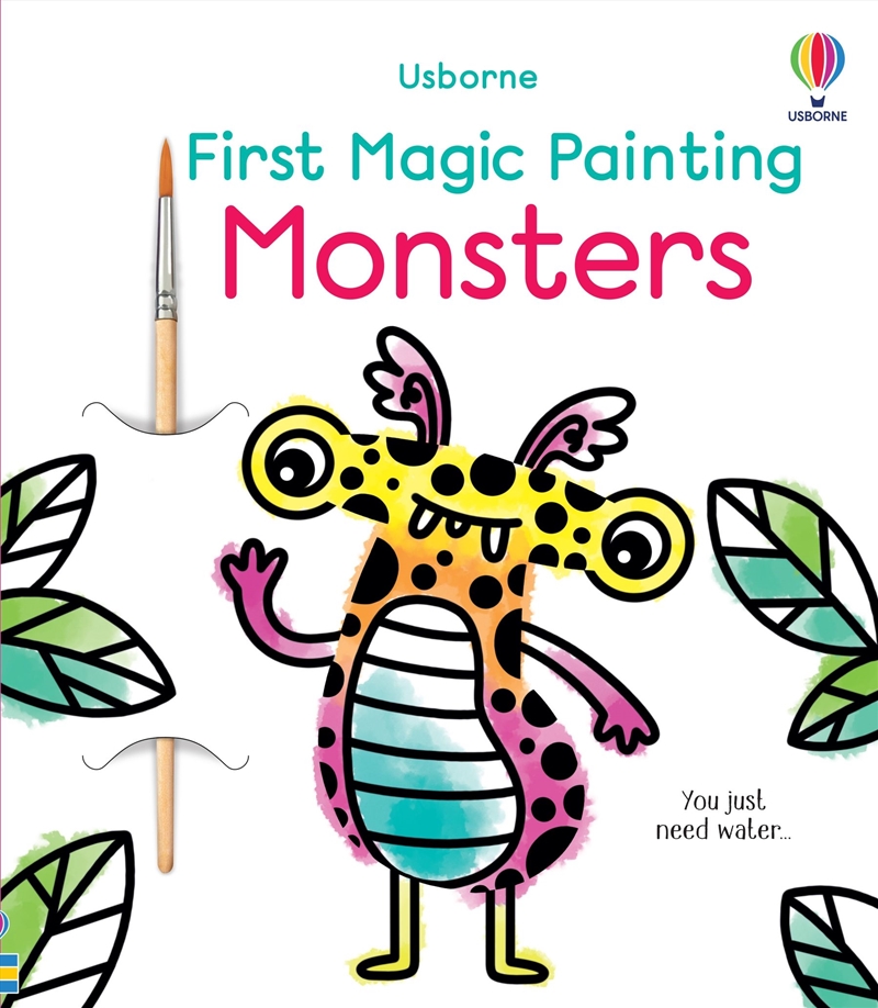 First Magic Painting Monsters/Product Detail/Kids Activity Books