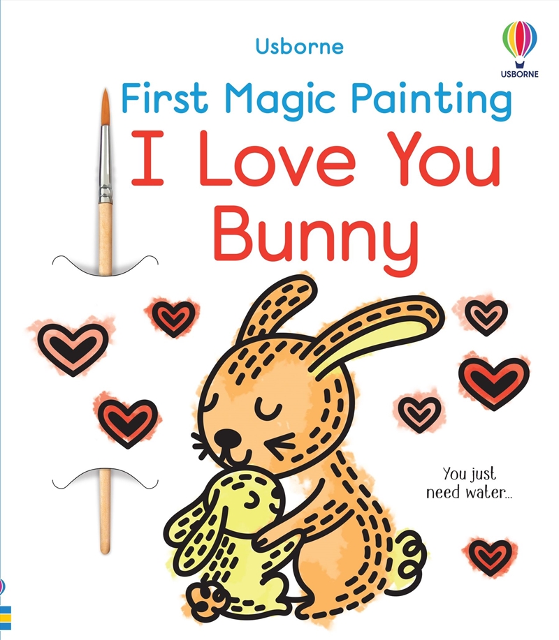 First Magic Painting I Love You Bunny/Product Detail/General Fiction Books