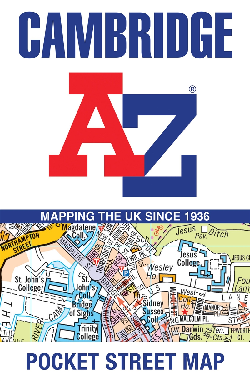 Cambridge A-Z Pocket Street Map/Product Detail/Geography