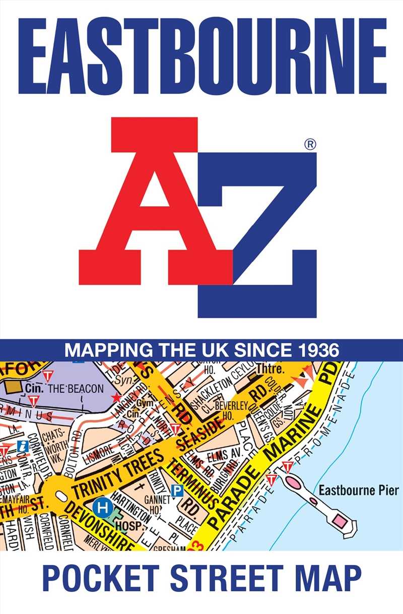 Eastbourne A-Z Pocket Street Map/Product Detail/Geography