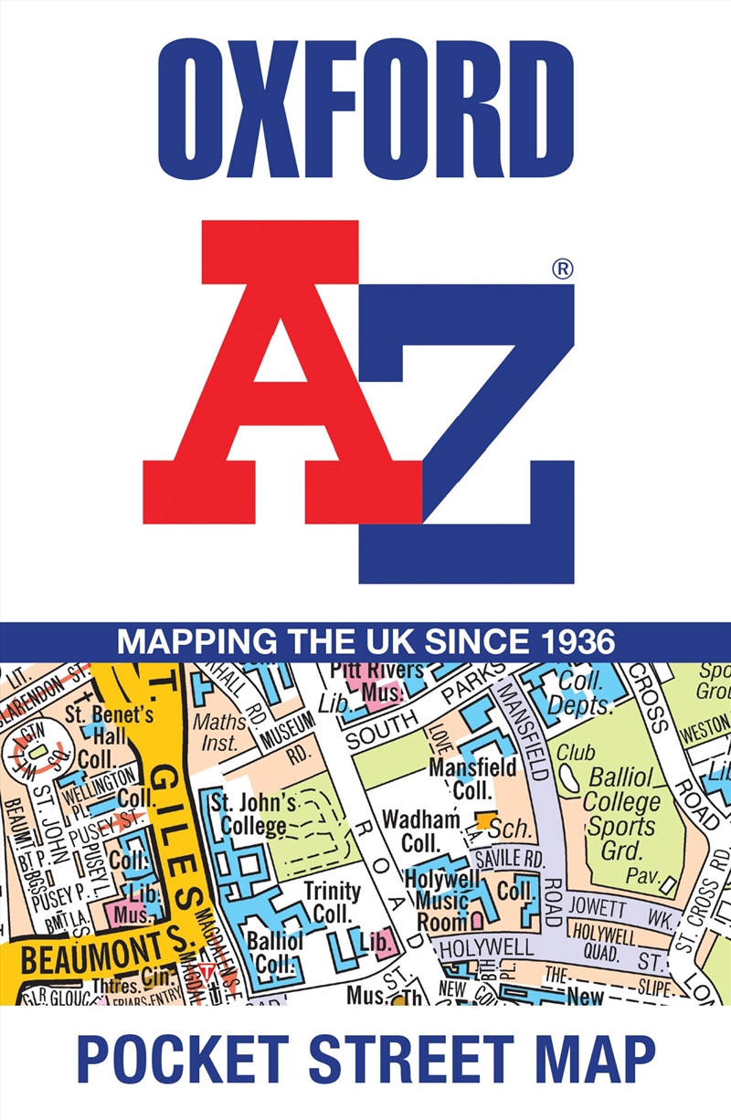 Oxford A-Z Pocket Street Map/Product Detail/Geography