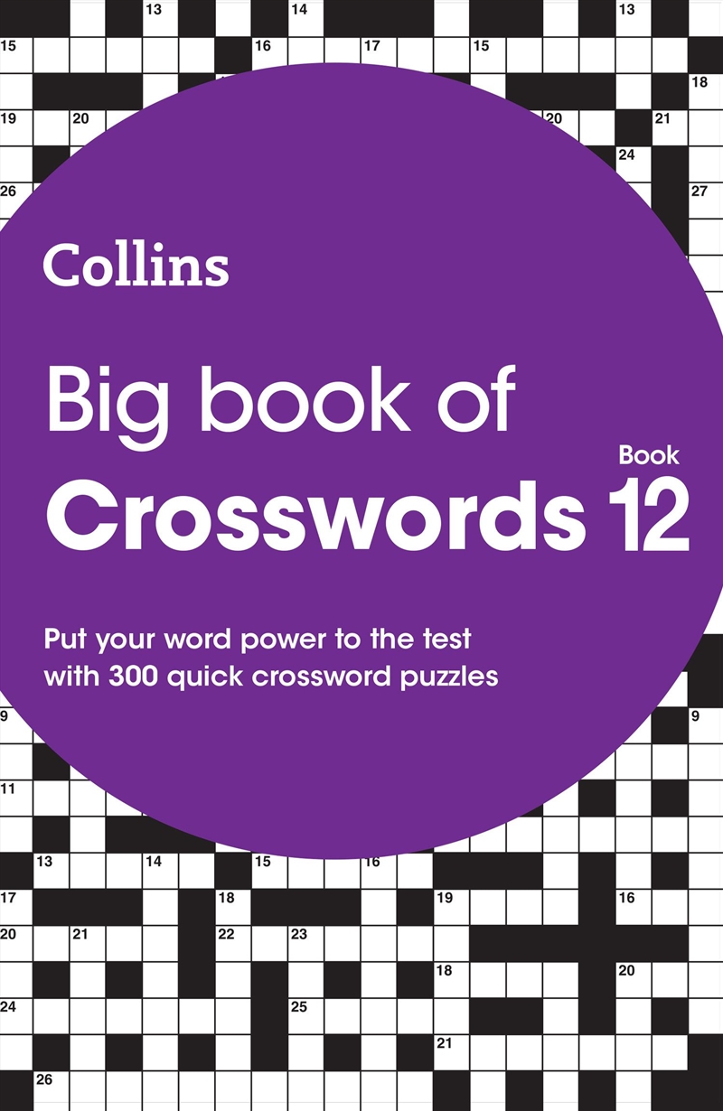 Big Book Of Crosswords 12/Product Detail/Adults Activity Books