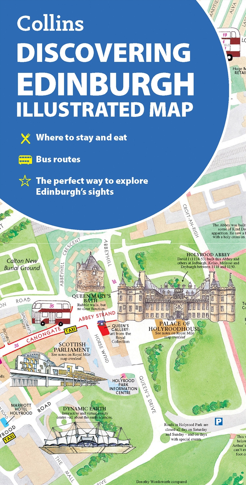 Discovering Edinburgh Illustrated Map/Product Detail/Travel & Holidays