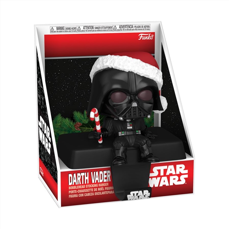 Star Wars -Vader Pop! Edge-Sitter Stocking Hanger/Product Detail/Funko Collections