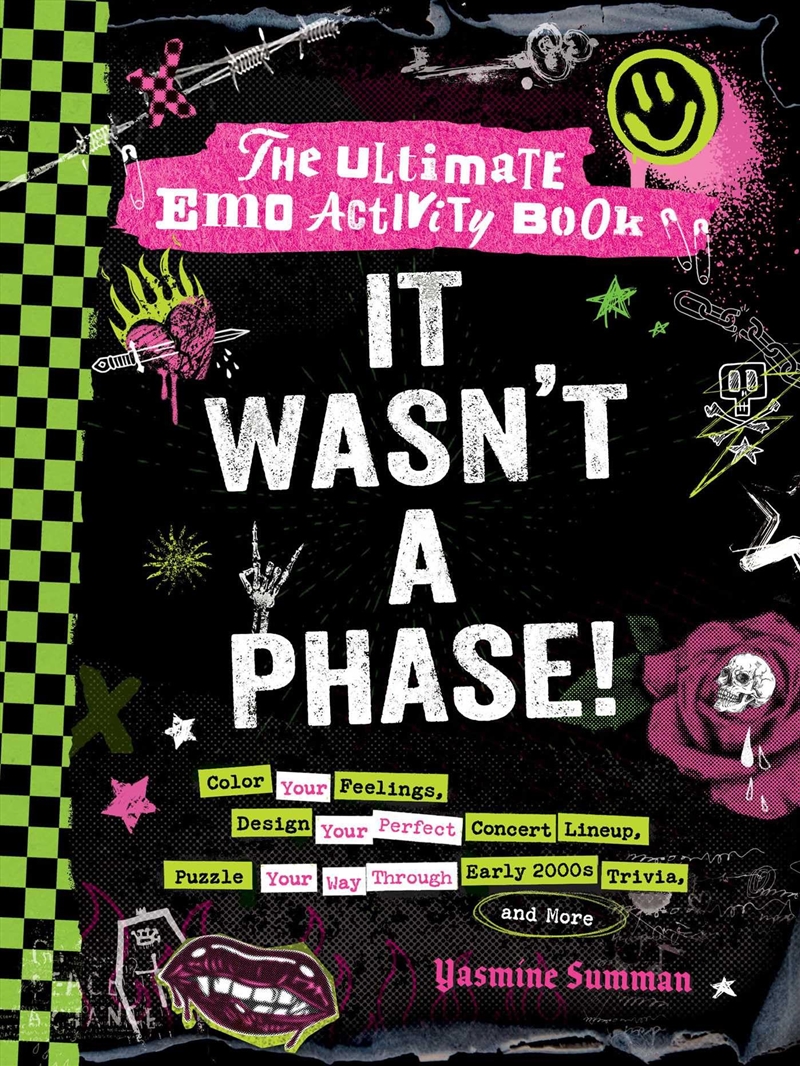 It Wasn't a Phase!: The Ultimate Emo Activity Book/Product Detail/Adults Colouring