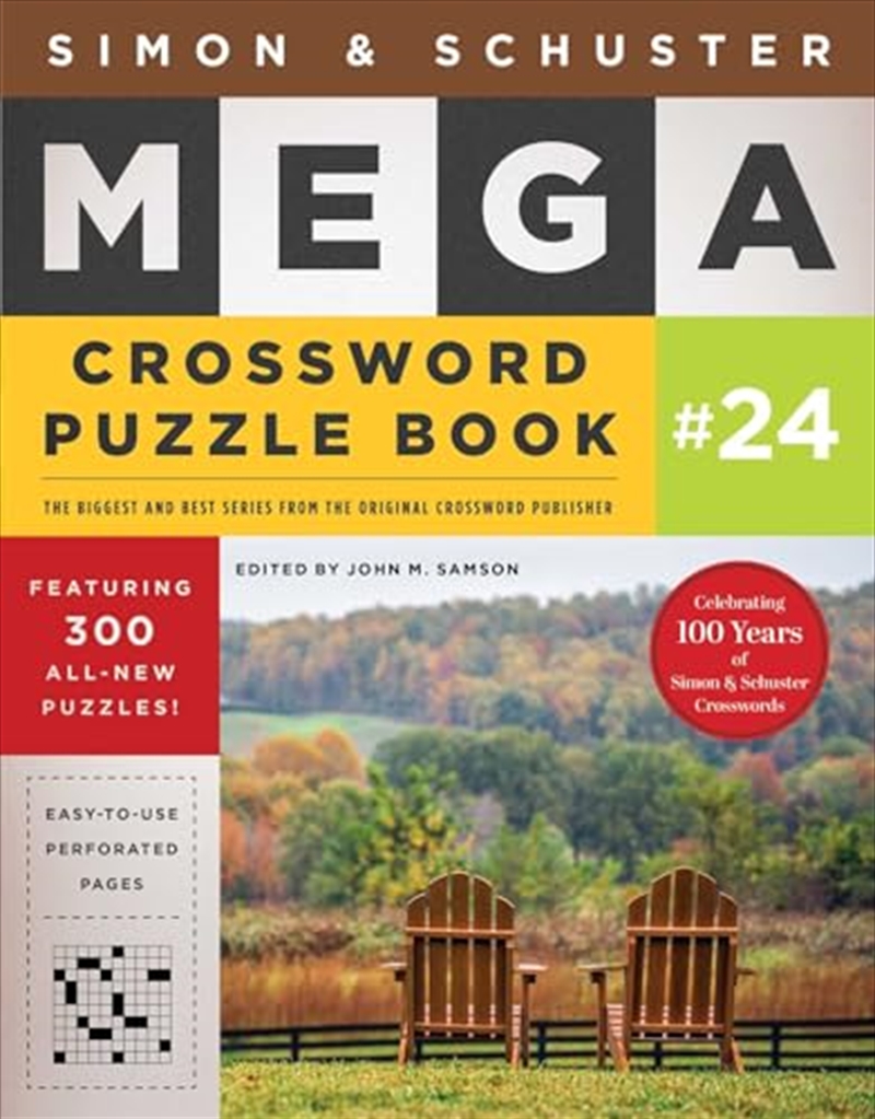 Simon & Schuster Mega Crossword Puzzle Book #24 (24) (S&S Mega Crossword Puzzles)/Product Detail/Adults Activity Books