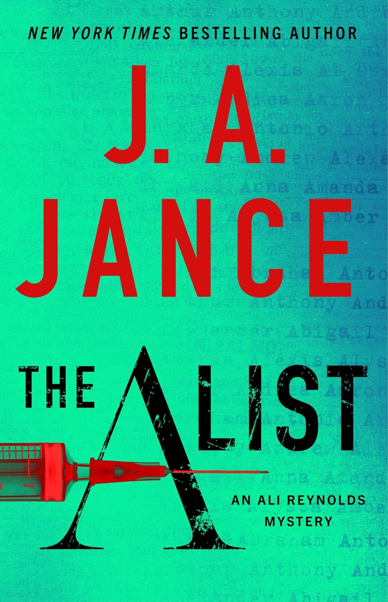 The A List (14) (Ali Reynolds Series)/Product Detail/Thrillers & Horror Books