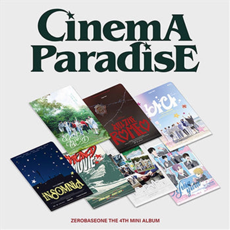 Zerobaseone - Cinema Paradise the 4th Mini Album Zerose Ver Random/Product Detail/World