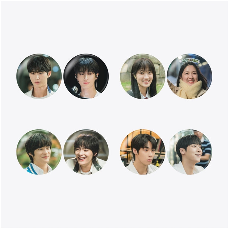 Lovely Runner - Pop Up Store Official MD Pin Button Set Im Sol/Product Detail/KPOP Merch