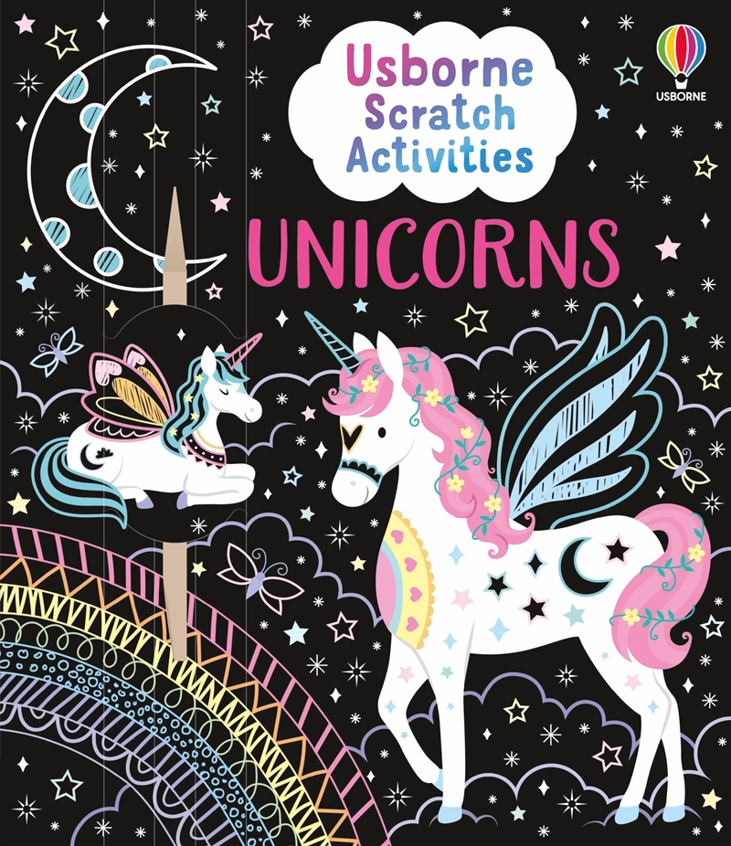 Usborne Scratch Activities Unicorns/Product Detail/General Fiction Books