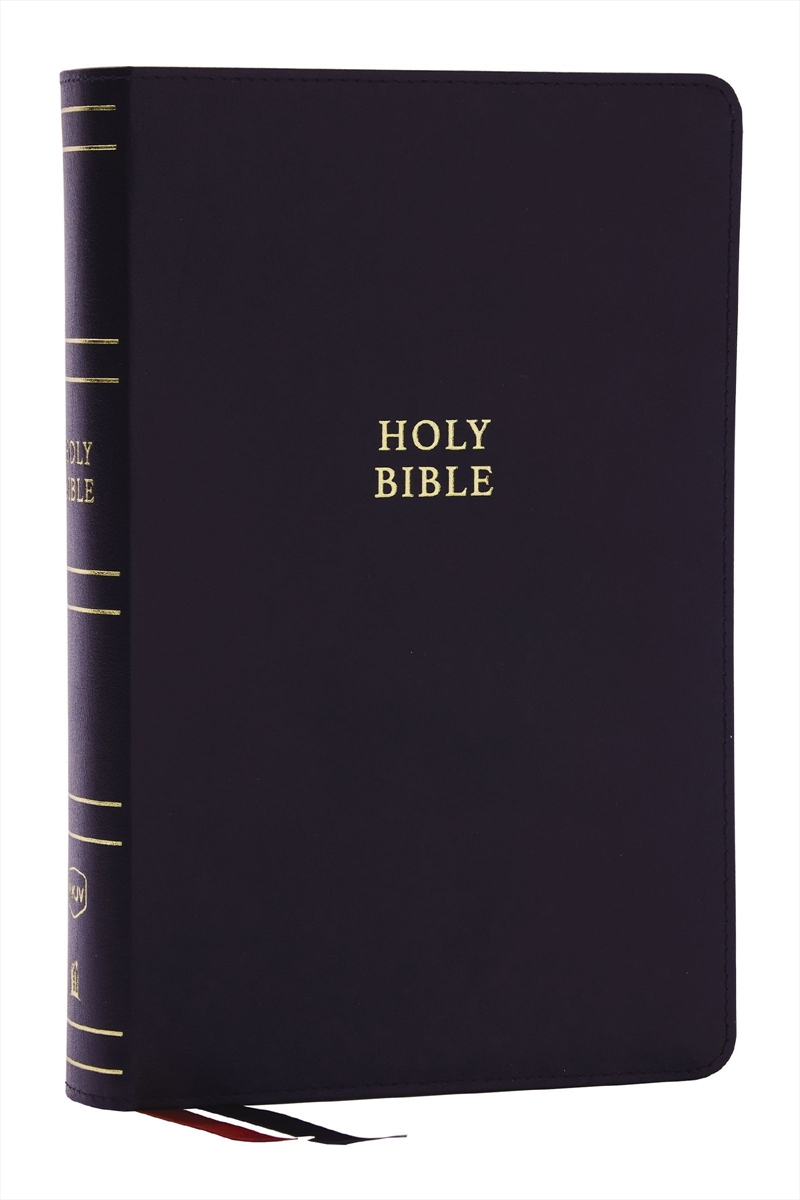 NKJV, Single-Column Reference Bible, Verse-by-verse,  Red Letter, Comfort Print [Black]/Product Detail/Religion & Beliefs