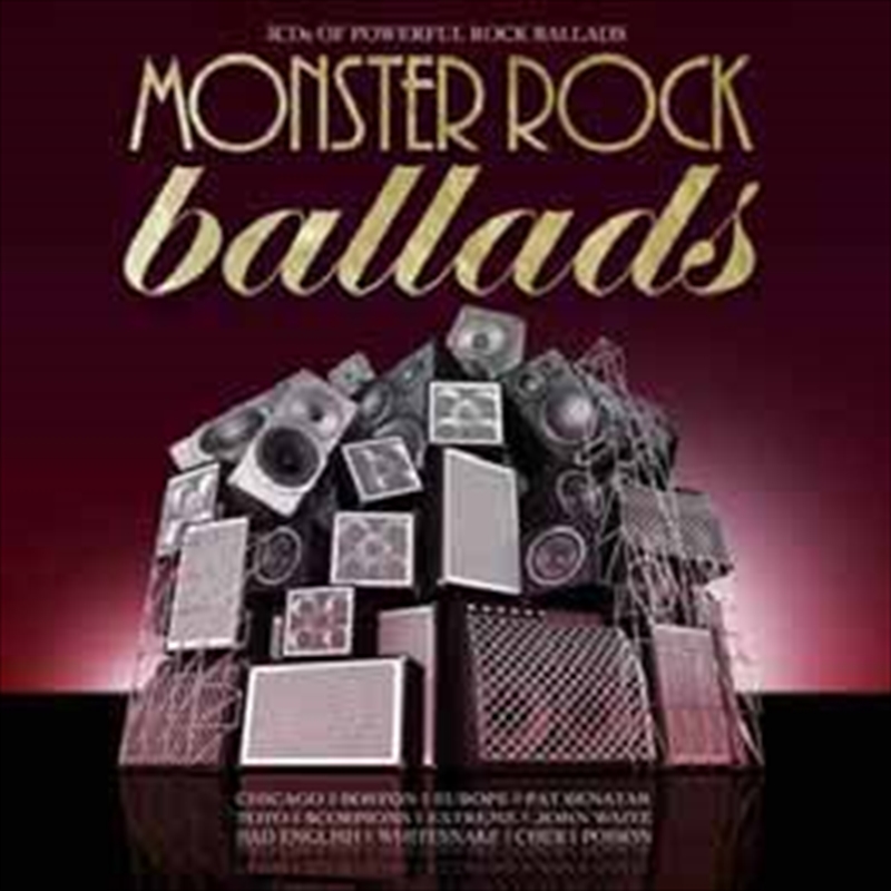 Monster Rock Ballads; 3CD/Product Detail/Various