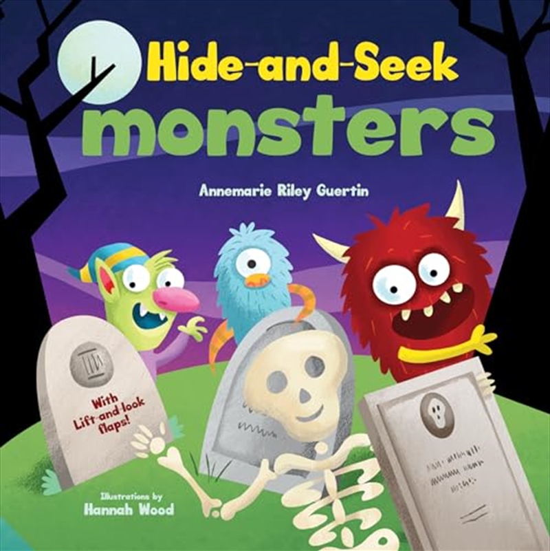 Hide-and-Seek Monsters: A Lift-the-Flap Book/Product Detail/Childrens Fiction Books