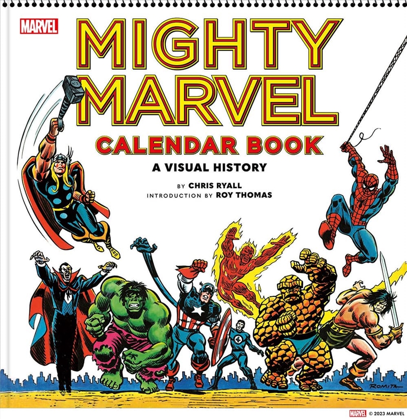 Mighty Marvel Calendar Book: A Visual History: The Marvel Comics Calendar Book: 1975-1981/Product Detail/Society & Culture