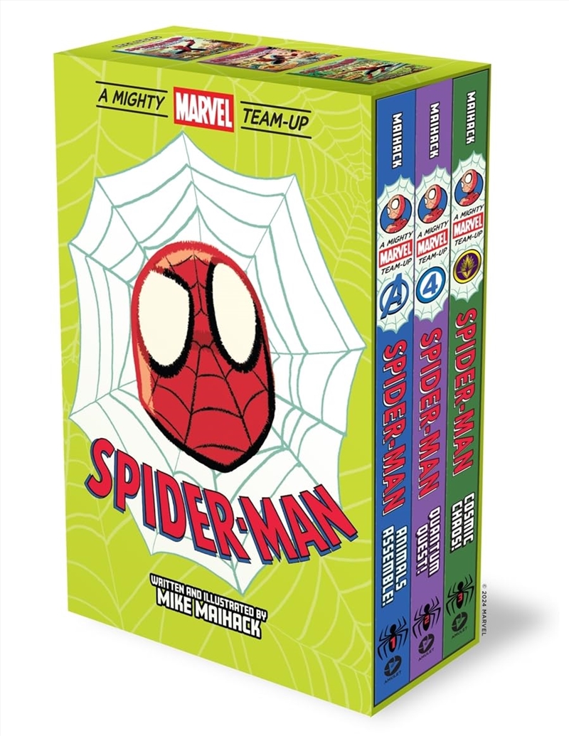 Spider-Man: A Mighty Marvel Team-Up 3-Book Box Set: 3 Original Graphic Novels: Animals Assemble!, Qu/Product Detail/Graphic Novels