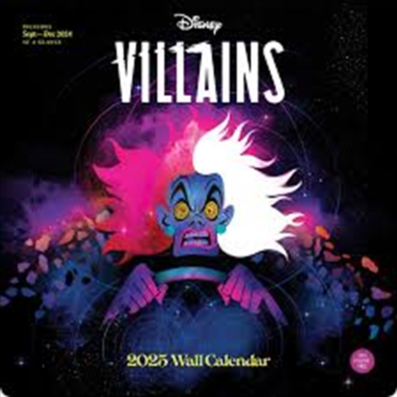 Disney Villains 2025 Wall Calendar/Product Detail/Calendars & Diaries