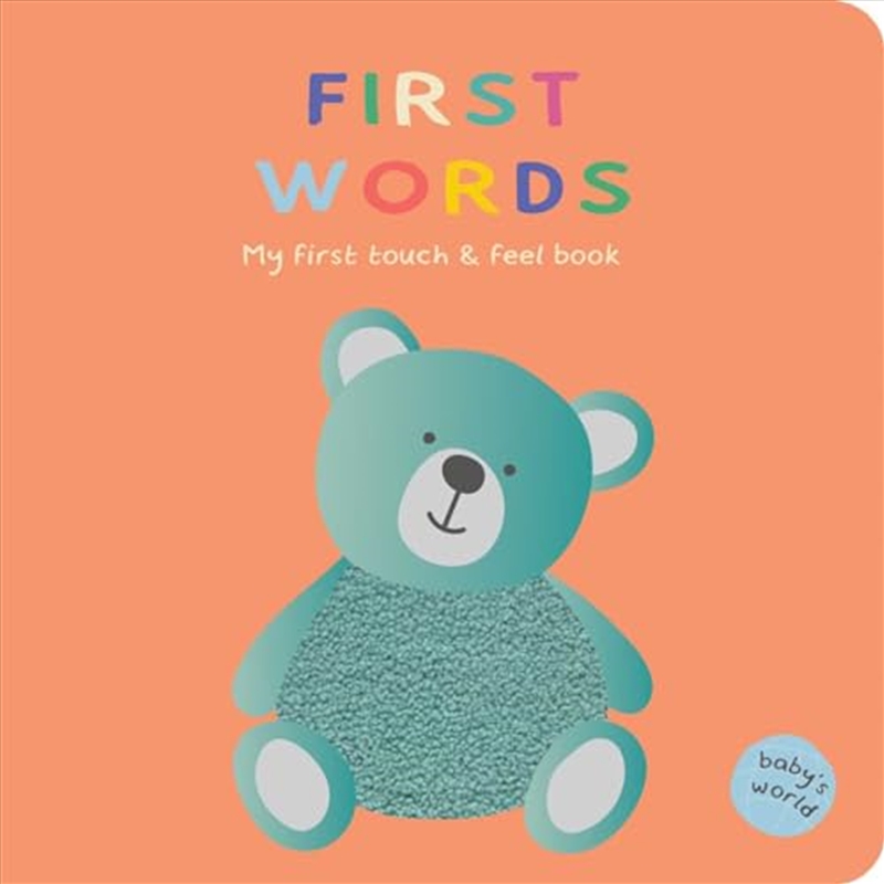 First Words: My First Touch & Feel Book: Board Book with Touch and Feel Elements (Baby's World)/Product Detail/Early Childhood Fiction Books