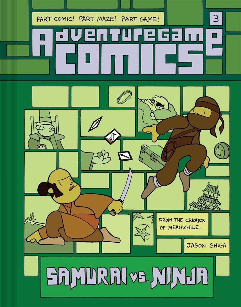 Adventuregame Comics: Samurai vs. Ninja (Book 3): An Interactive Graphic Novel/Product Detail/Manga