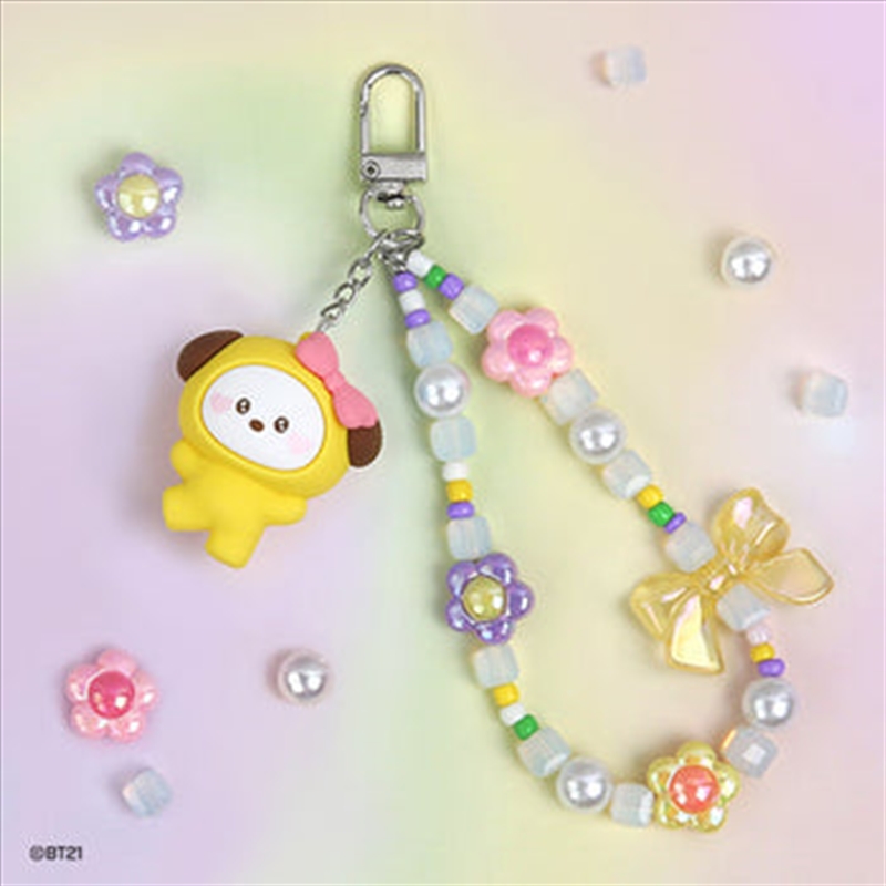 Bt21 - Minini Beads Strap Keyring Lovely Chimmy/Product Detail/KPOP Merch