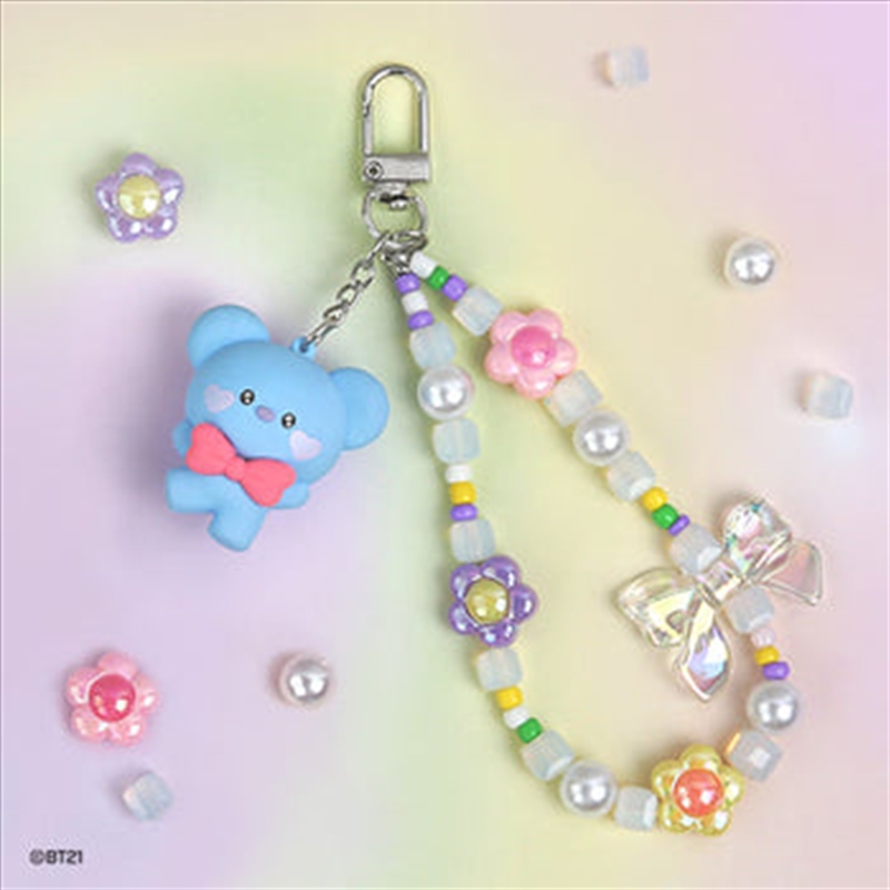 Bt21 - Minini Beads Strap Keyring Lovely Koya/Product Detail/KPOP Merch