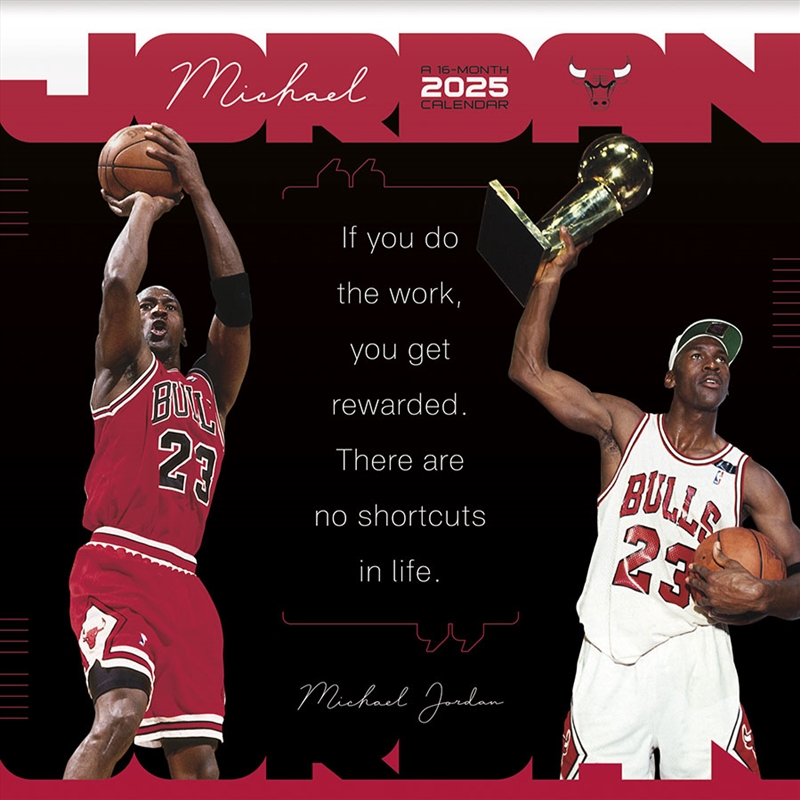 Michael Jordan - 2025 Square Wall Calendar/Product Detail/Calendars & Diaries