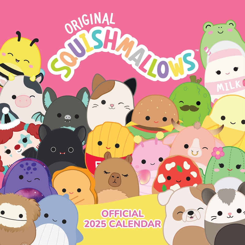 Squishmallows - 2025 Square Wall Calendar/Product Detail/Calendars & Diaries