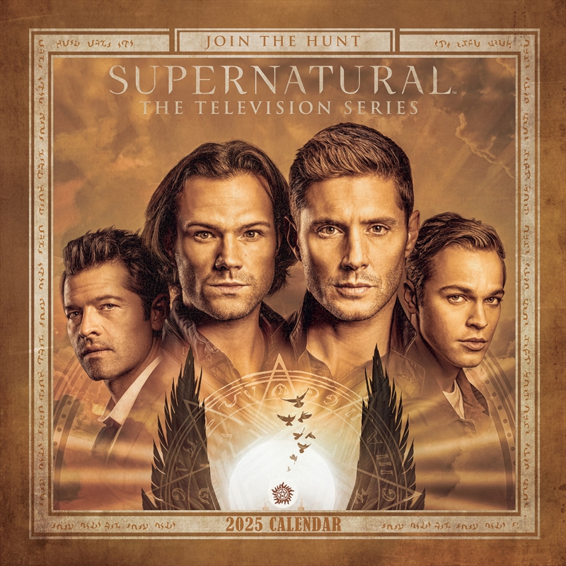 Supernatural - 2025 Square Wall Calendar/Product Detail/Calendars & Diaries