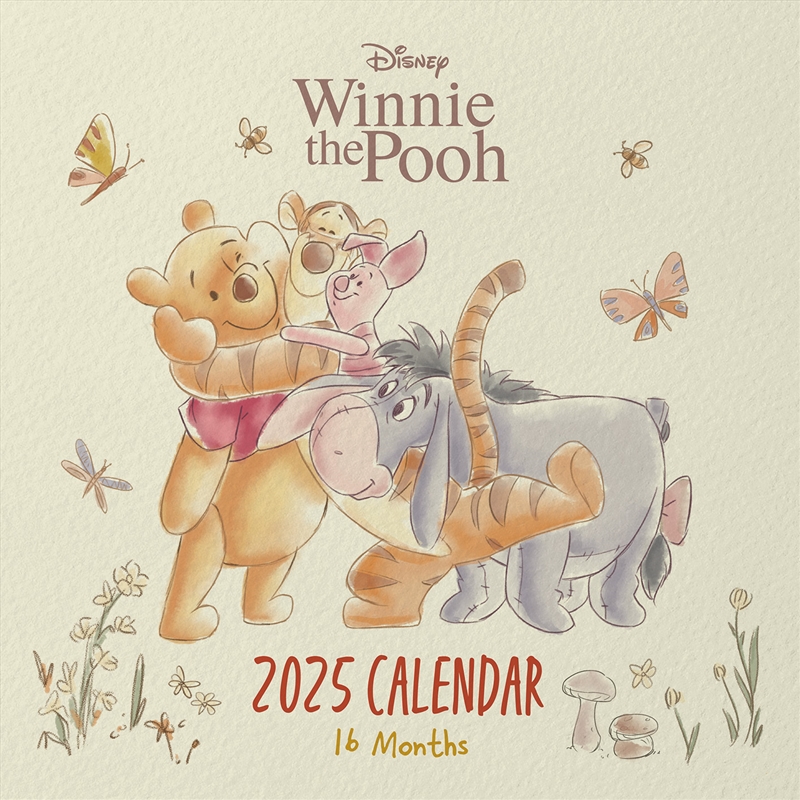 Winnie The Pooh - Beginnings - 2025 Square Wall Calendar/Product Detail/Calendars & Diaries