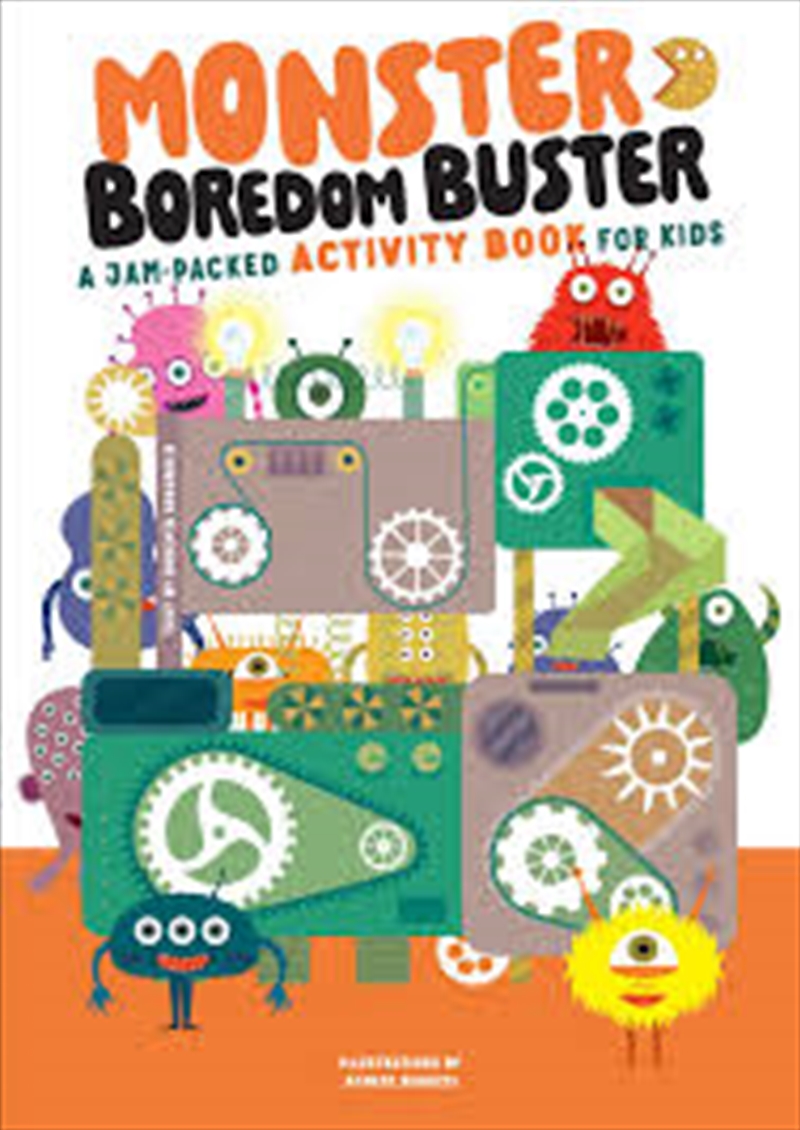 Monster Boredom Buster: A Jam-Packed Activity Book for Kids (Happy Fox Books) For Ages 5 and Up, Qui/Product Detail/Kids Activity Books