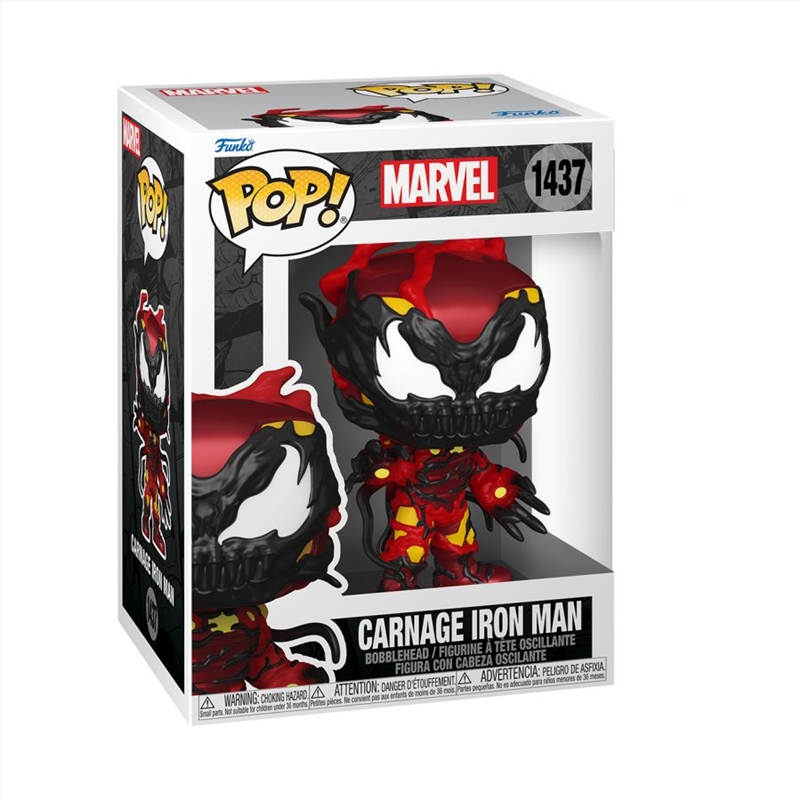 Marvel: Carnageized - Iron Man Pop! Vinyl/Product Detail/Standard Pop Vinyl