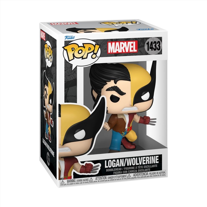 Marvel Comics - Wolverine/Logan Split Pop! Vinyl/Product Detail/Standard Pop Vinyl