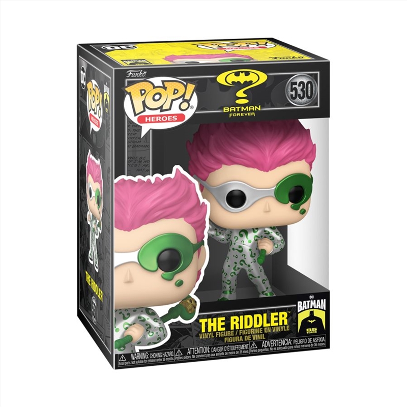 Batman Forever - The Riddler (Metallic) Pop! Vinyl/Product Detail/Standard Pop Vinyl