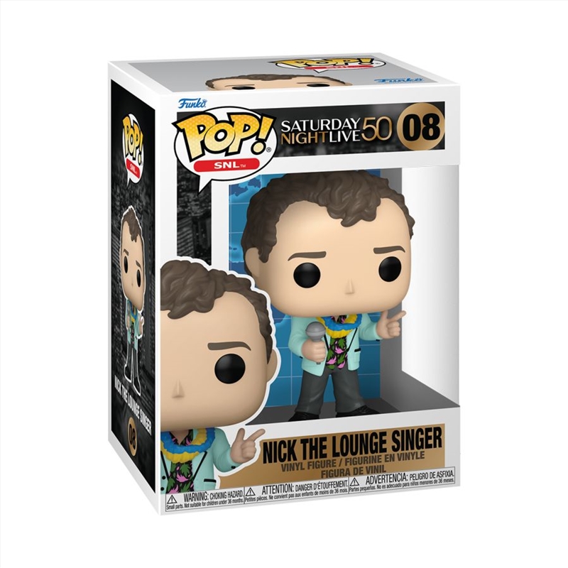 Saturday Night Live: 50th Anniversary - Nick the Lounge Singer Pop! Vinyl/Product Detail/TV