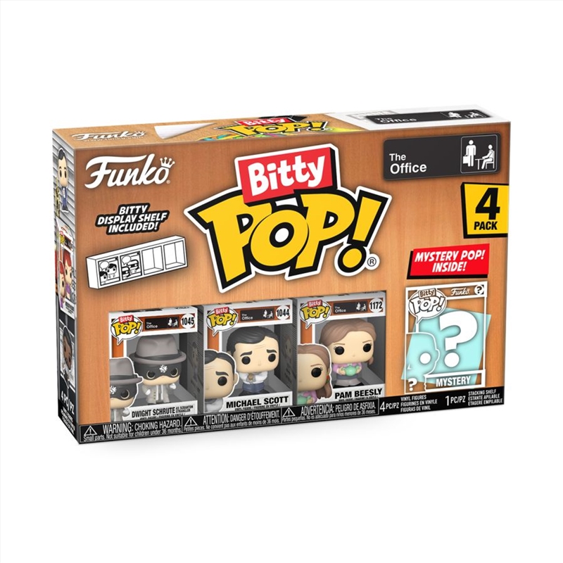 The Office - Dwight the Strangler Bitty Pop! 4-Pack/Product Detail/Funko Collections