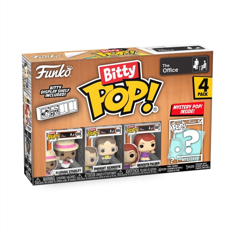 The Office - Florida Stanley Bitty Pop! 4-Pack/Product Detail/Funko Collections