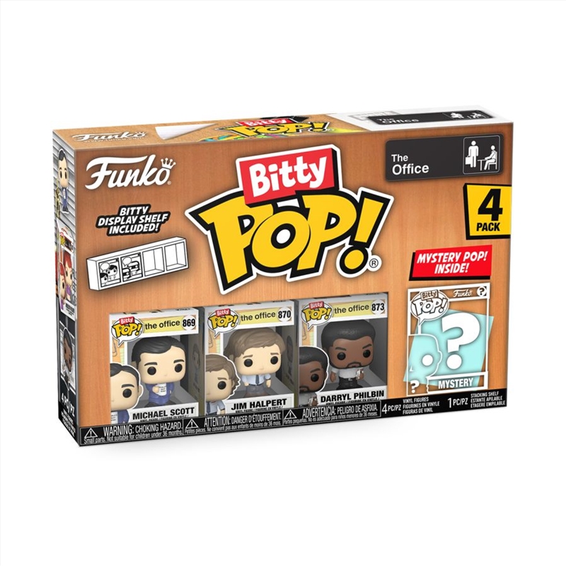 The Office - Michael Scott Bitty Pop! 4-Pack/Product Detail/Funko Collections