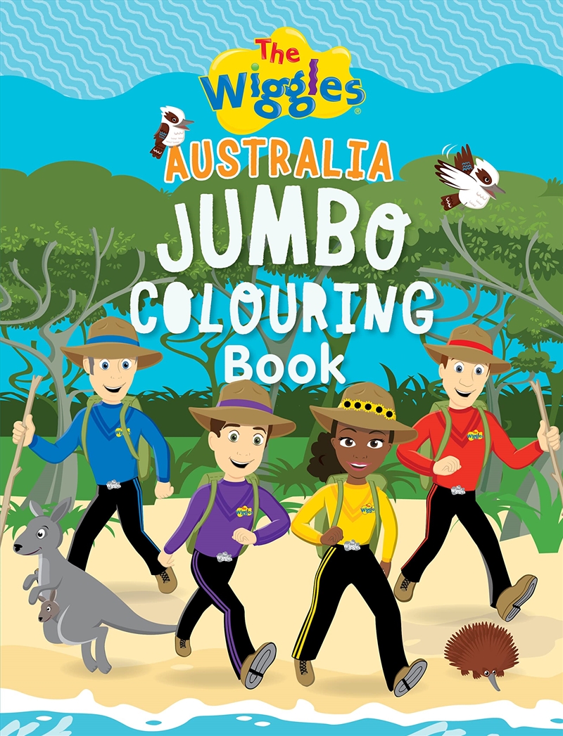 The Wiggles: Australia Jumbo Colouring/Product Detail/Kids Colouring