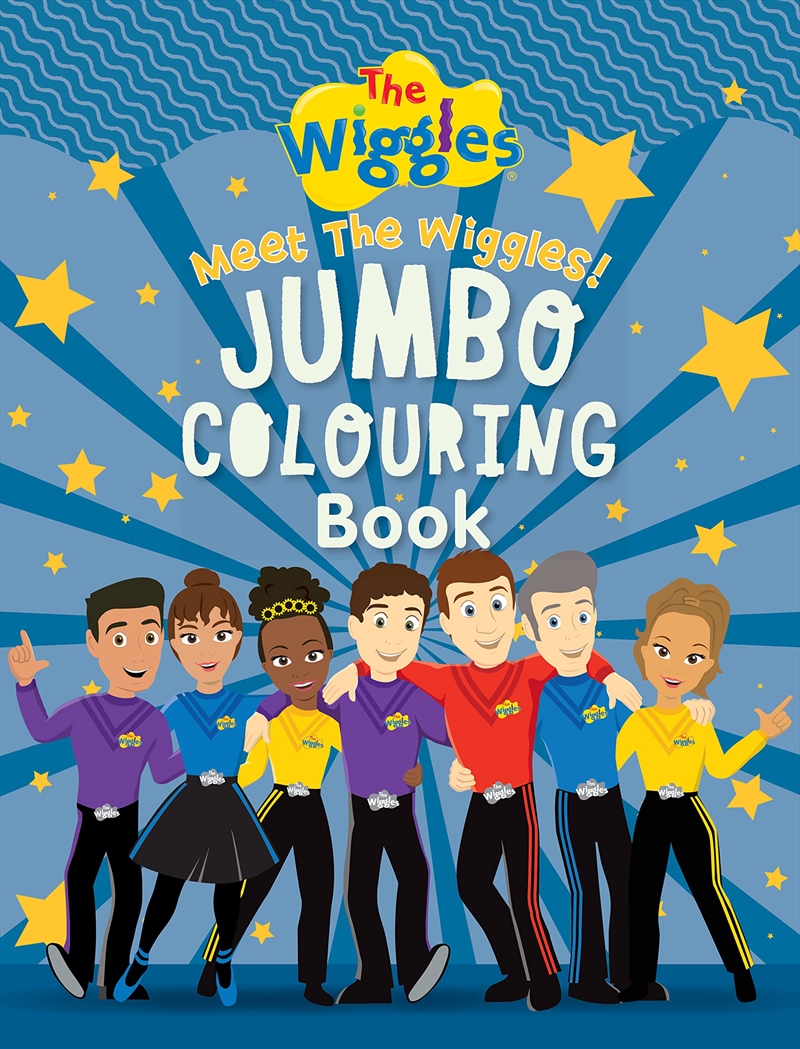 The Wiggles: Meet The Wiggles Jumbo Colouring Book/Product Detail/Kids Colouring