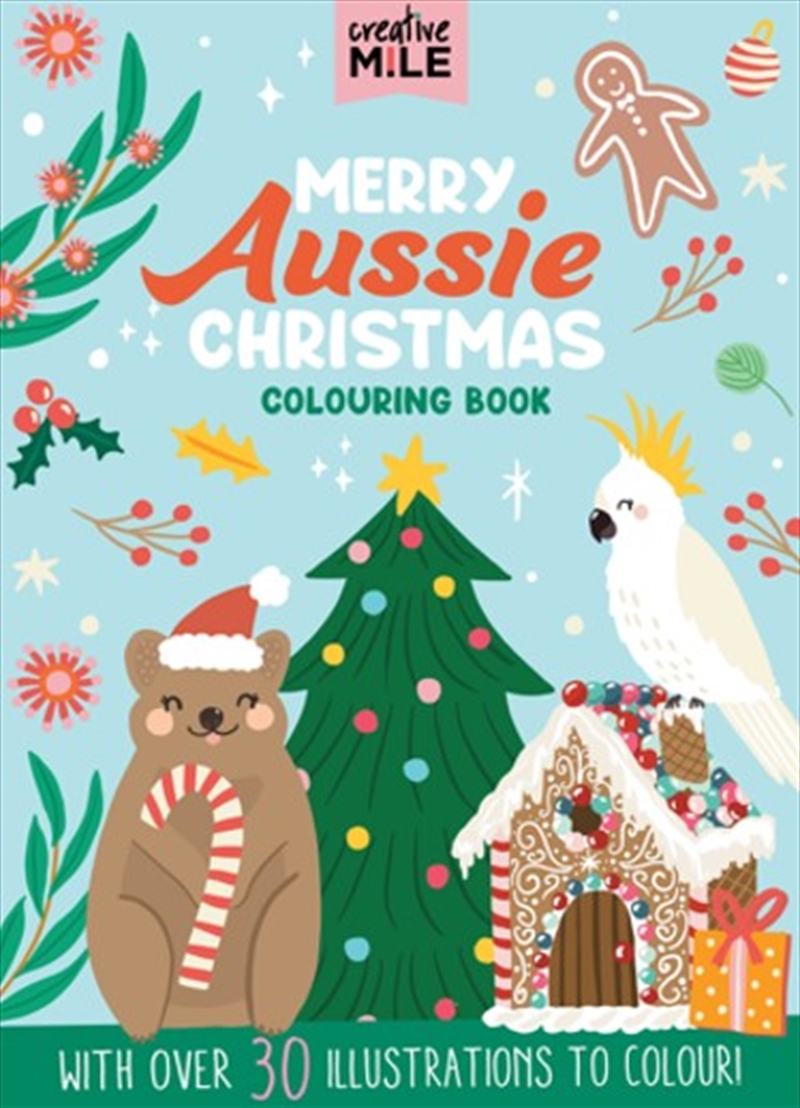 Merry Aussie Christmas Colouring Book/Product Detail/Kids Activity Books