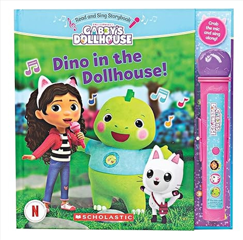 Dino in the Dollhouse!: Read and Sing Storybook with Microphone (DreamWorks: Gabby's Dollhouse)/Product Detail/Early Childhood Fiction Books