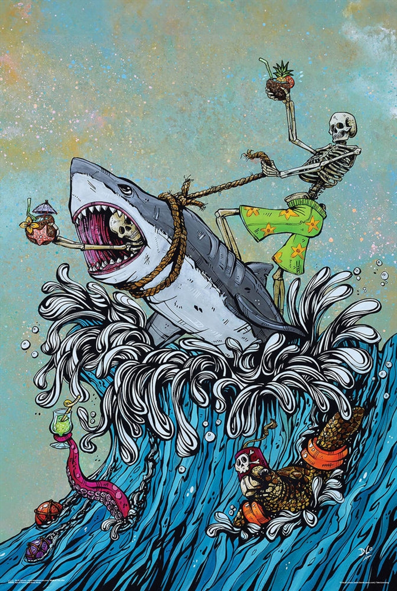 Great White Surfer Poster/Product Detail/Posters & Prints