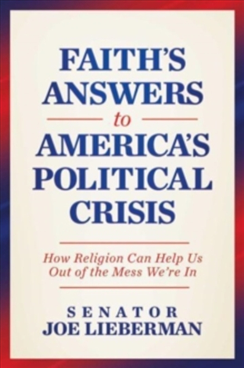 Faith's Answers to America's Political Crisis/Product Detail/Religion & Beliefs