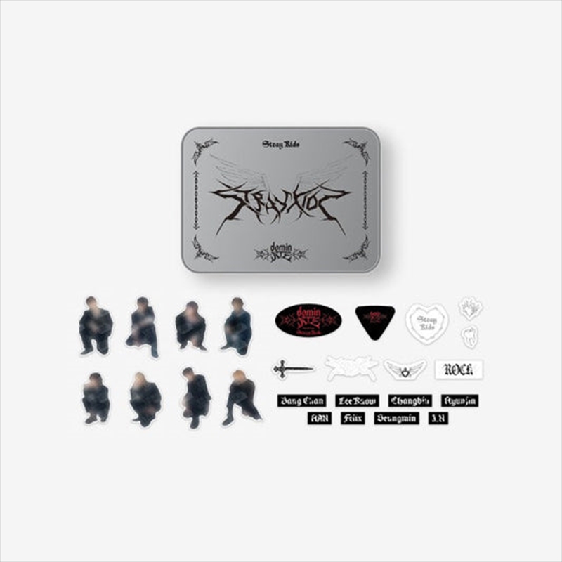 Stray Kids - Dominate Seoul World Tour Official Md Tin Case Resuable Sticker Pack/Product Detail/KPOP Merch