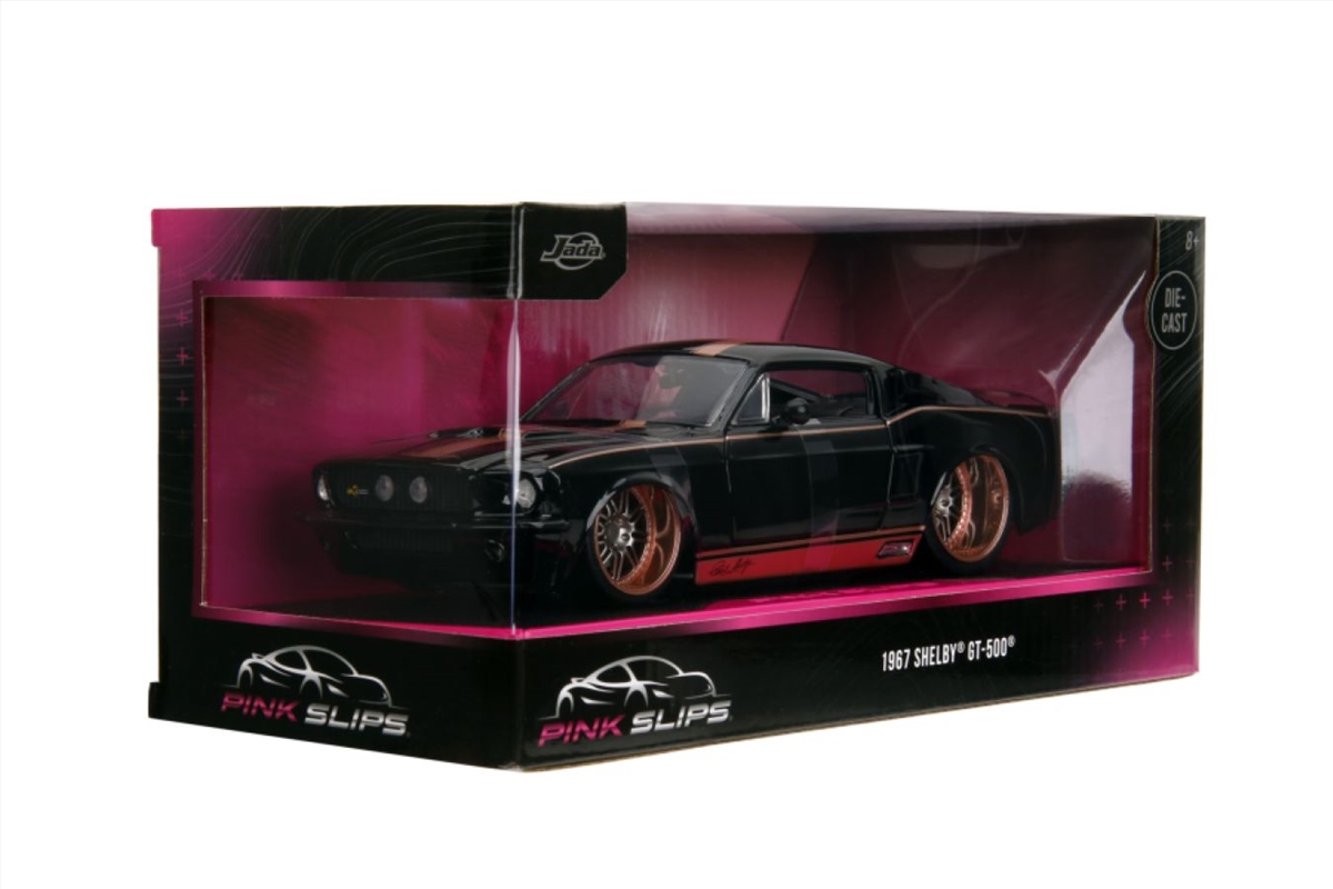 Pink Slips - 1967 Ford Mustang Shelby GT500 1:24 Scale Diecast Vehicle/Product Detail/Figurines