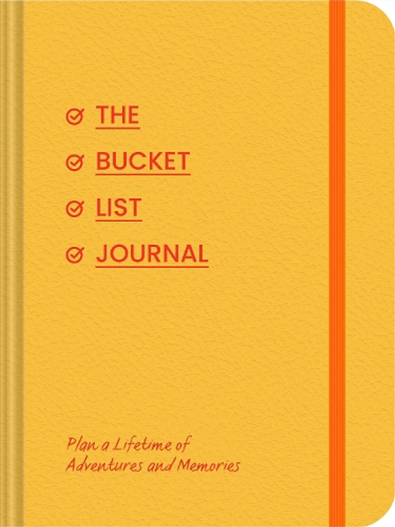 The Bucket List Journal/Product Detail/Reading