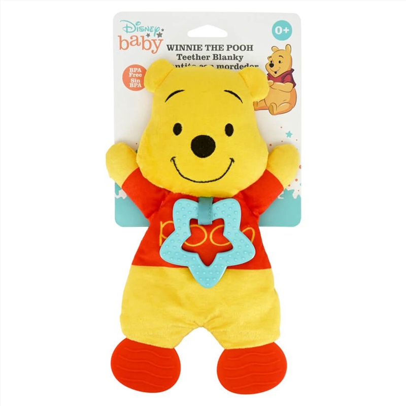 Winnie The Pooh Teether Blanket/Product Detail/Homewares