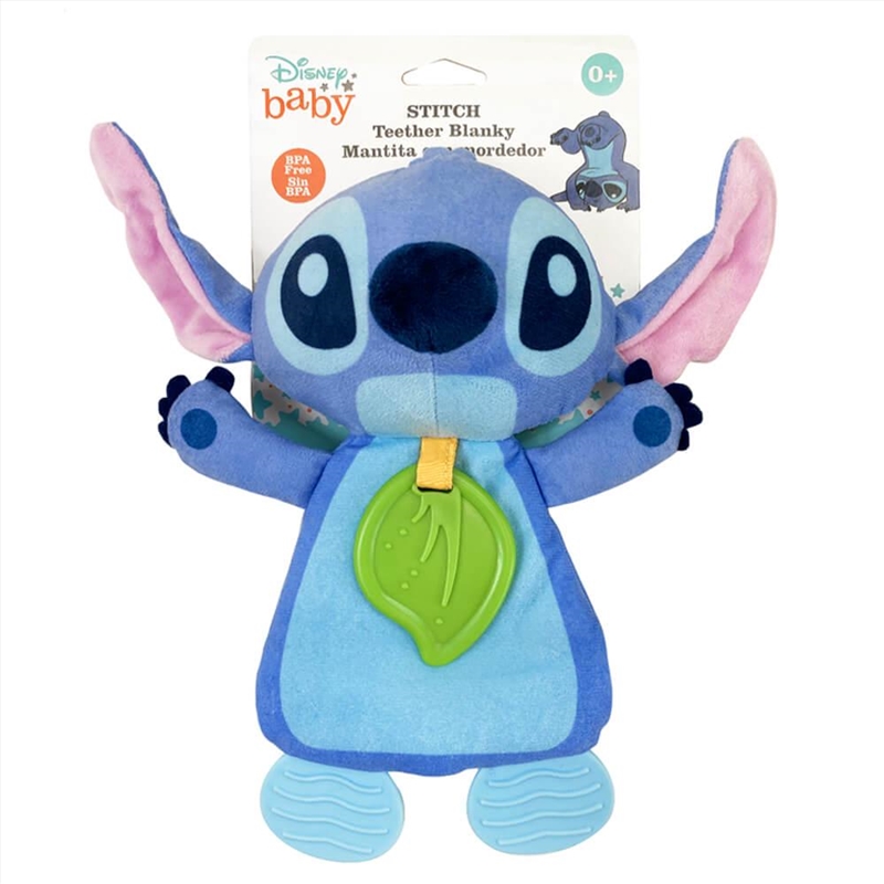 Lilo And Stitch - Stitch Teether Blanket/Product Detail/Homewares